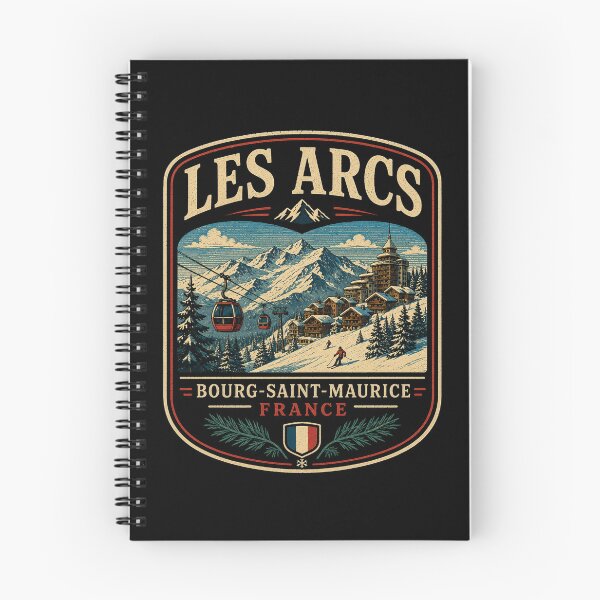 Item preview, Les Arcs - France designed and sold by GoodOldVintage.