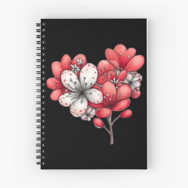 Item preview, Heart-Shaped Cherry Blossom Bouquet designed and sold by vanndhi.