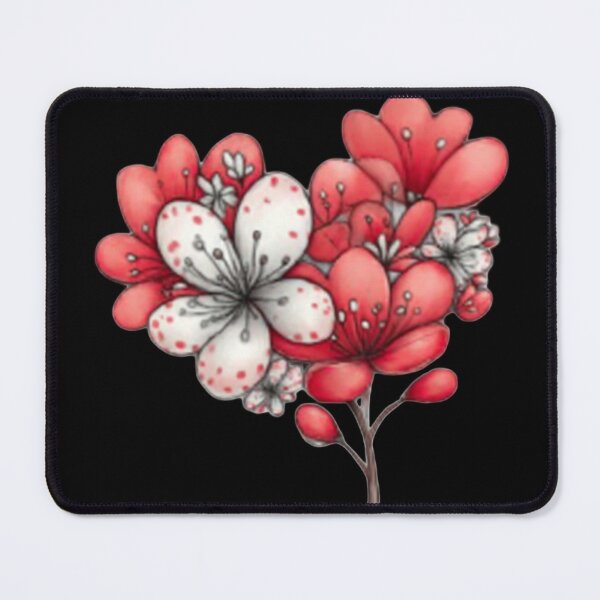 Item preview, Heart-Shaped Cherry Blossom Bouquet designed and sold by vanndhi.