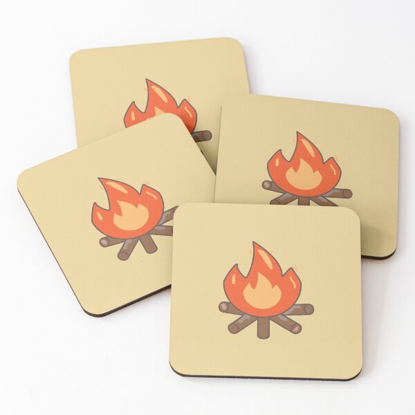 Item preview, Fire flame campfire designed and sold by fluffyfamcraft.