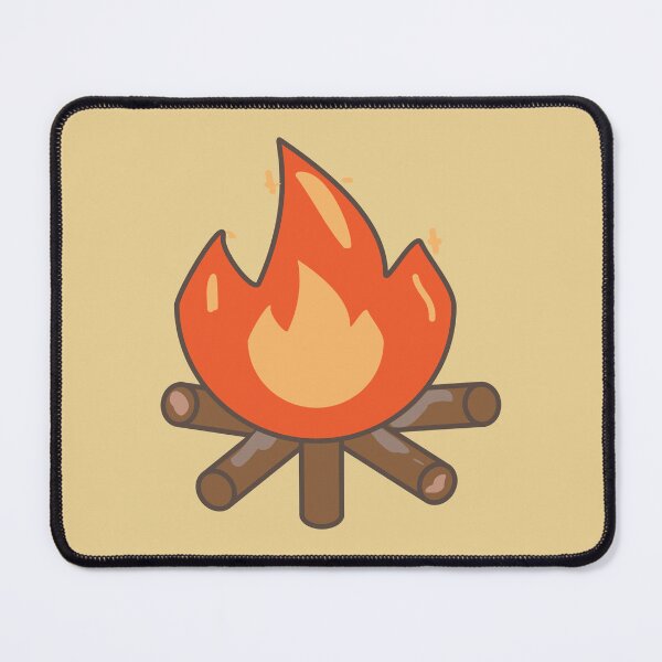 Item preview, Fire flame campfire designed and sold by fluffyfamcraft.