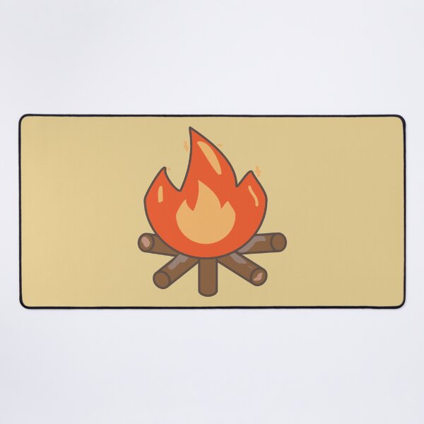 Item preview, Fire flame campfire designed and sold by fluffyfamcraft.