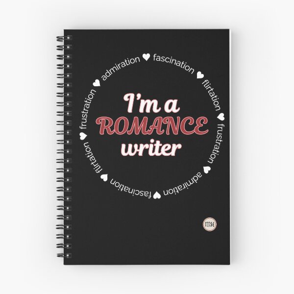 Item preview, I'm a Romance Writer - dark designed and sold by Writerly Musings.