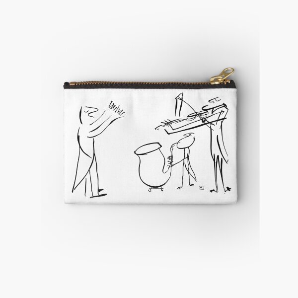 Item preview, Musical Trio Concert – Mid-Century Expressionist Line Art designed and sold by RedHook-Art.