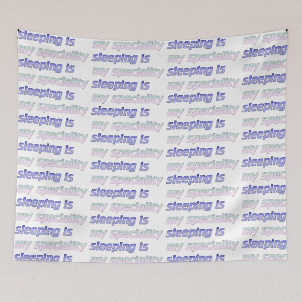 Item preview, sleeping is my speciality designed and sold by Yeebus's Variety Store.