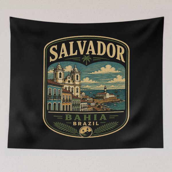 Item preview, Salvador - Bahia - Brazil designed and sold by GoodOldVintage.