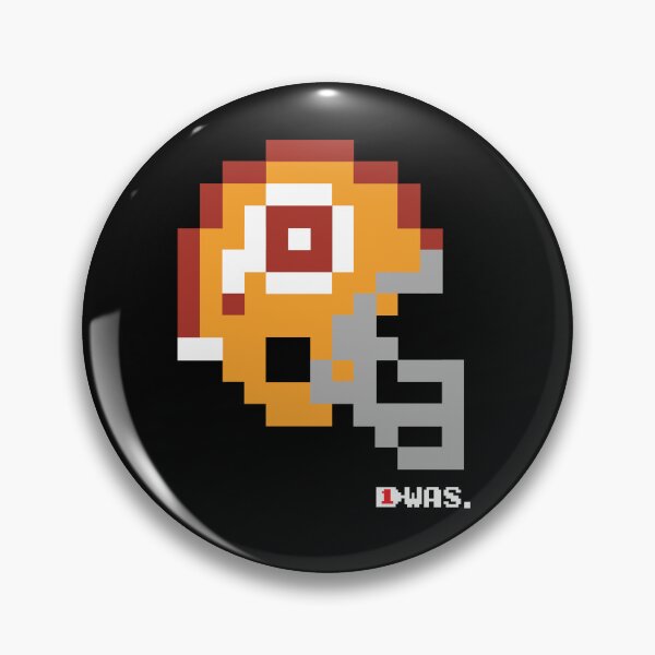 Item preview, Commanders Alternate R Throwback Tecmo Bowl Helmet designed and sold by TecmoBowlSports.