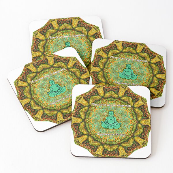 Item preview, Peaceful Mandala with Quote designed and sold by weirdcountry.