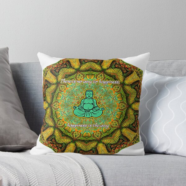 Item preview, Peaceful Mandala with Quote designed and sold by weirdcountry.