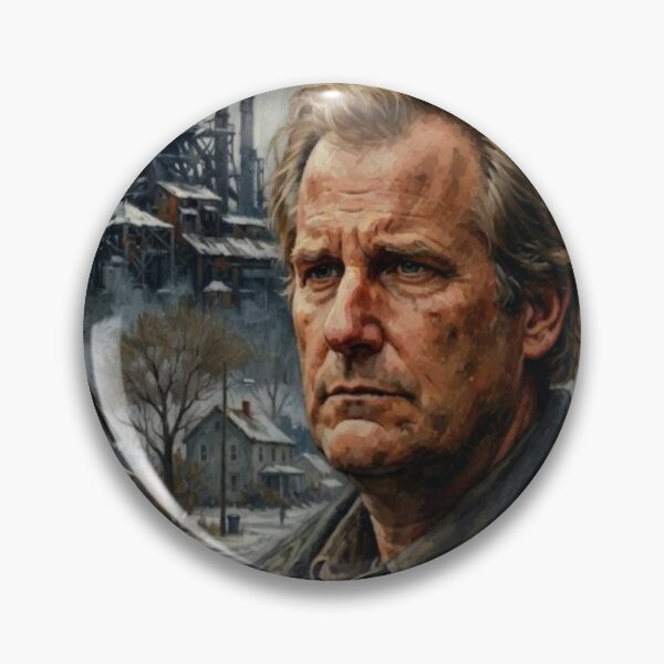 Item preview, American Rust Crime Drama Fine Art Tribute designed and sold by Art's Diner.