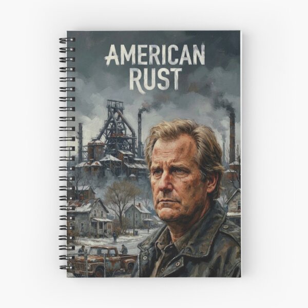 Item preview, American Rust Crime Drama Fine Art Tribute designed and sold by Art's Diner.