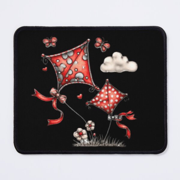 Item preview, Whimsical Red Kites Against the Sky designed and sold by vanndhi.