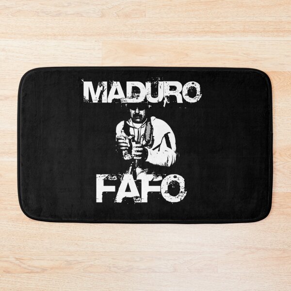 Item preview, MADURO FAFO – Political Satire Art | Geopolitical Commentary Street Poster designed and sold by Benito Del Ray.