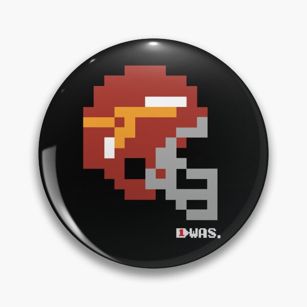 Item preview, Commanders Arrow Red Alternate Tecmo Bowl Helmet designed and sold by TecmoBowlSports.