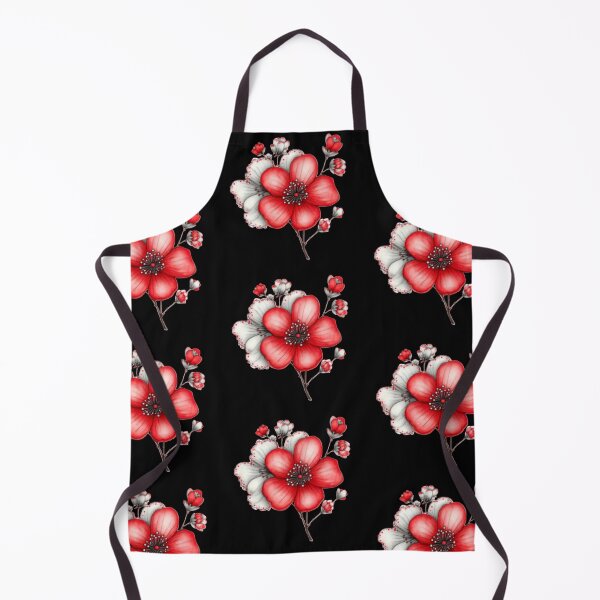 Item preview, Elegant Red and White Flower Bouquet designed and sold by vanndhi.