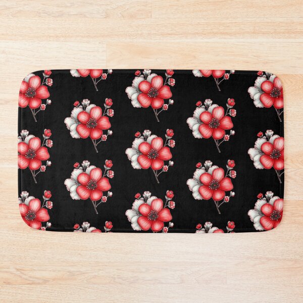 Item preview, Elegant Red and White Flower Bouquet designed and sold by vanndhi.