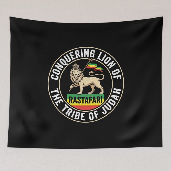 Item preview, Rastafari Conquering Lion of the Tribe of Judah designed and sold by RastaColors.