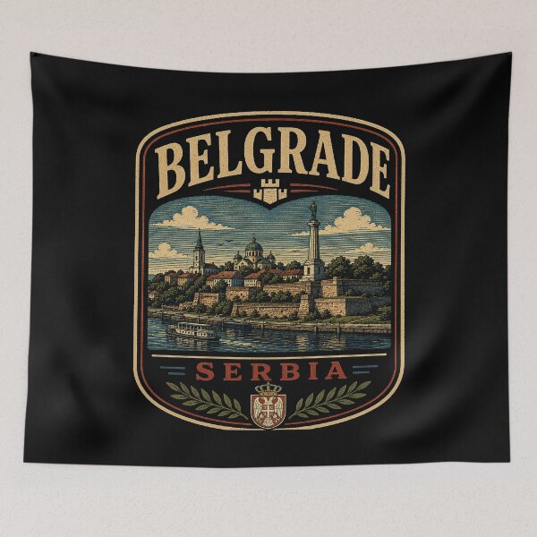 Item preview, Belgrade - Serbia designed and sold by GoodOldVintage.