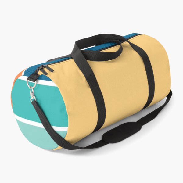 Item preview, Retro Beach Colors Beachy Boho Vibes Sunset Ocean Stripes 1/4 designed and sold by Beachy.