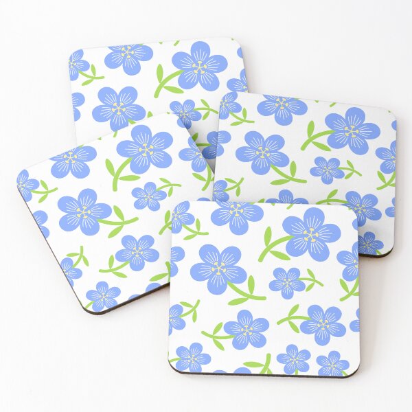 Item preview, June 3rd Birth Flower Flax Pattern designed and sold by 366birthflower.