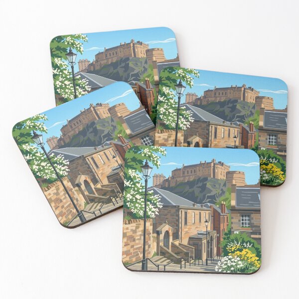 Item preview, The Vennel Steps Edinburgh Castle Viewpoint  designed and sold by S-and-W-4ever.