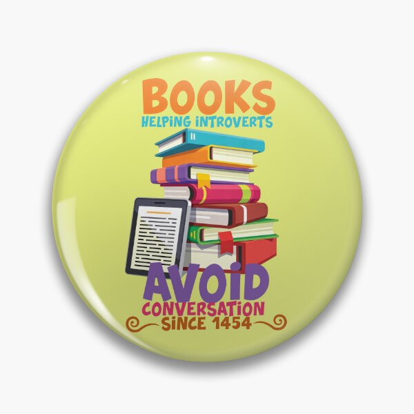 Item preview, Book Lovers - Helping Introverts Avoid Conversation designed and sold by Presents For The Dead.