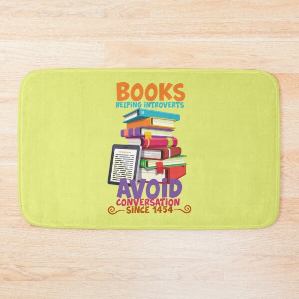 Item preview, Book Lovers - Helping Introverts Avoid Conversation designed and sold by Presents For The Dead.