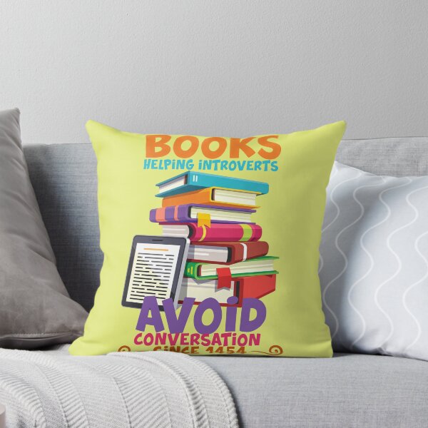 Item preview, Book Lovers - Helping Introverts Avoid Conversation designed and sold by Presents For The Dead.