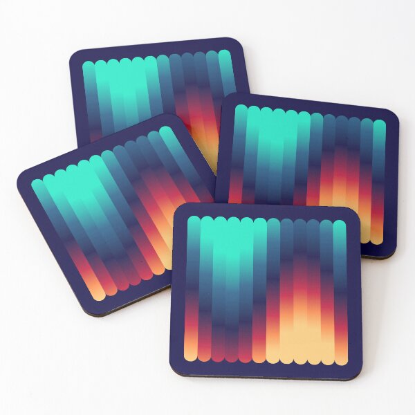 Item preview, Abstract Gradient Vectors In Blue, Yellow, And Red  designed and sold by DEC02.