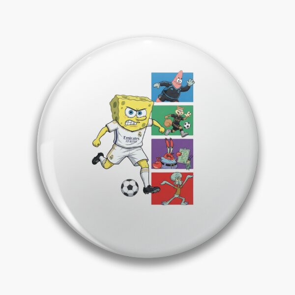 Item preview, SpongeBob Real Madrid Football Squad Mashup designed and sold by annaarthk.