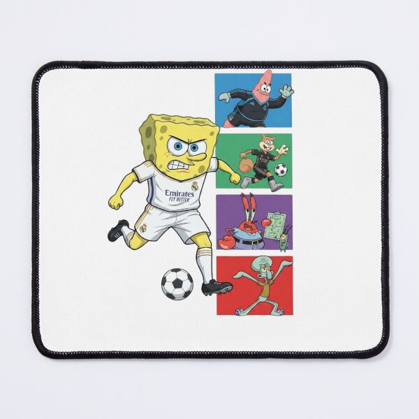 Item preview, SpongeBob Real Madrid Football Squad Mashup designed and sold by annaarthk.