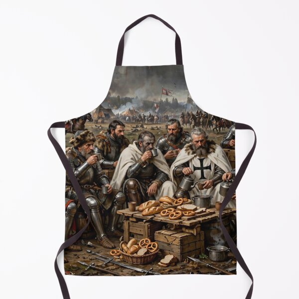 Item preview, Grunwald Coffee Break - Funny Parody of Jan Matejko Battle of Grunwald 1410 designed and sold by Surviving Monday Club.