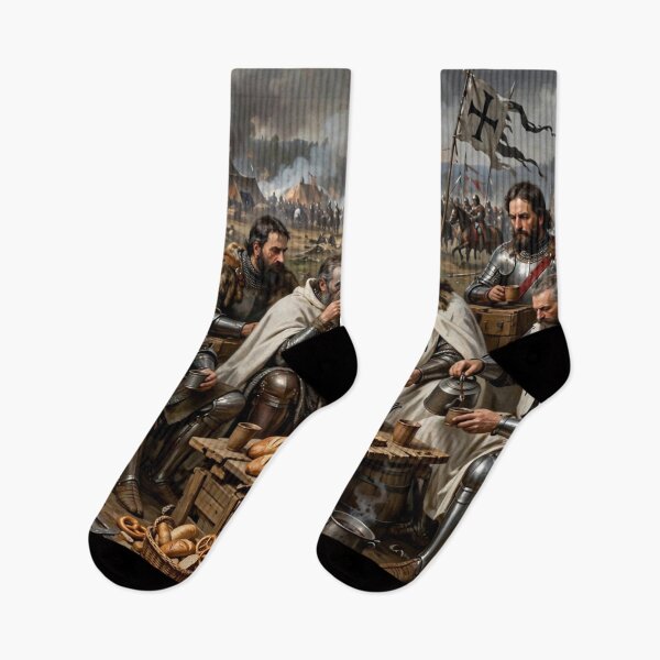 Item preview,  Grunwald Coffee Break - Funny Parody of Jan Matejko Battle of Grunwald 1410   designed and sold by Surviving Monday Club.