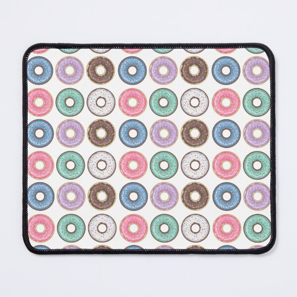 Item preview, Cute Donut Pattern (on White) designed and sold by PawsitiveMum3.