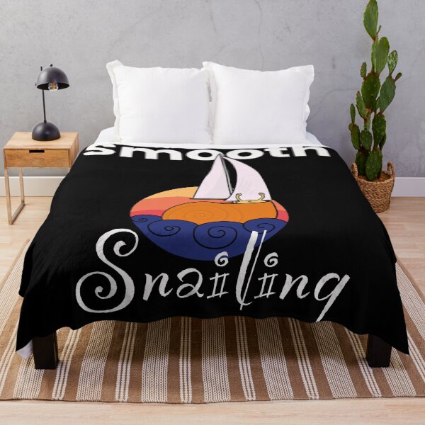 Item preview, Smooth Snailing Snail Sailboat designed and sold by StillMarinating.