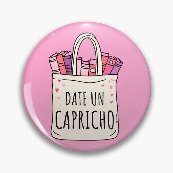 Item preview, Date un capricho books sticker designed and sold by DesignPMG.