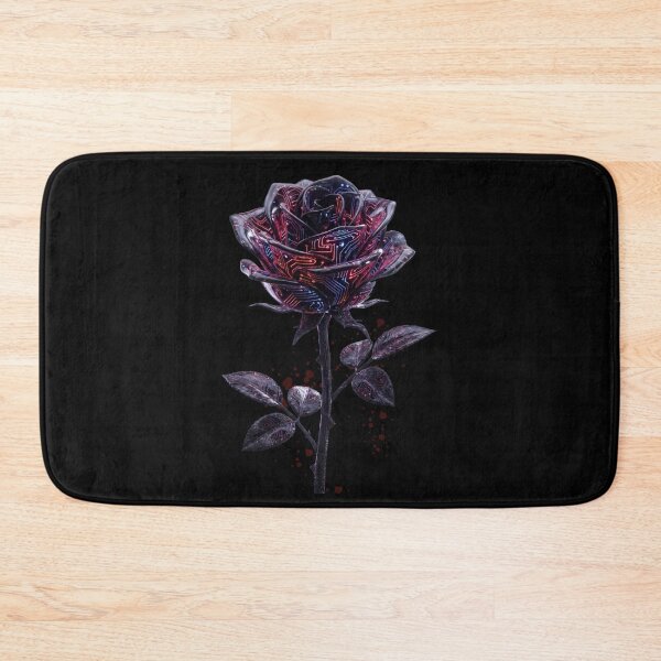 Item preview, Obsidian Signal Rose: Gothic Noir & Cyberpunk Edition designed and sold by EnigmaticGoth.
