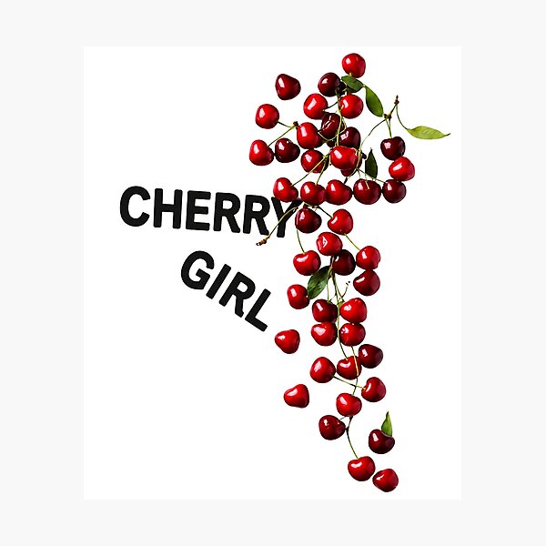 Item preview, Cherry Girl Sweet Summer Fruit Coquette Aesthetic designed and sold by LC&LCPlatform.