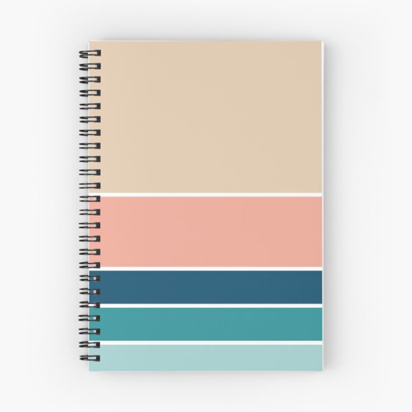 Item preview, Retro Beach Colors Beachy Boho Vibes Sunset Ocean Stripes 3/4 designed and sold by Beachy.