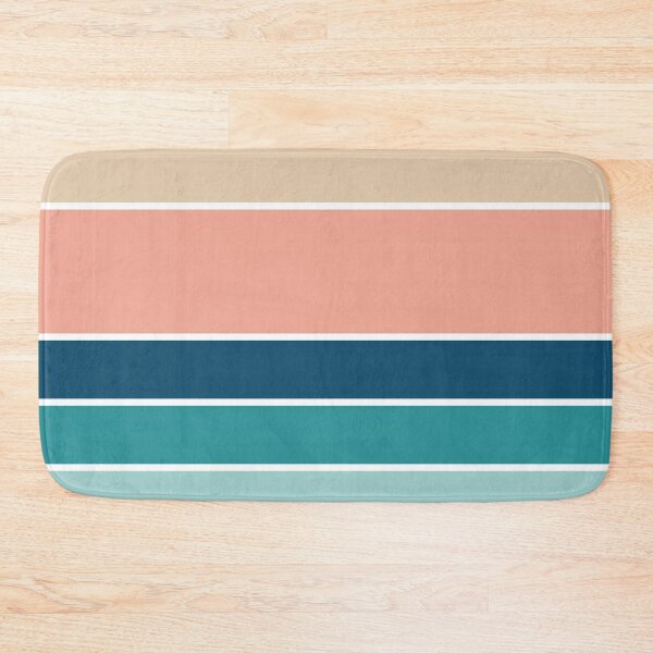 Item preview, Retro Beach Colors Beachy Boho Vibes Sunset Ocean Stripes 3/4 designed and sold by Beachy.