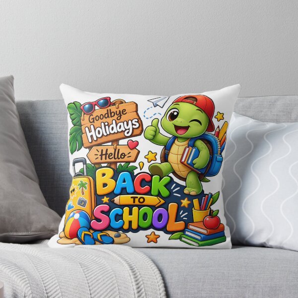 Item preview, Back to School After the Holidays – Cute Turtle designed and sold by HoMya.