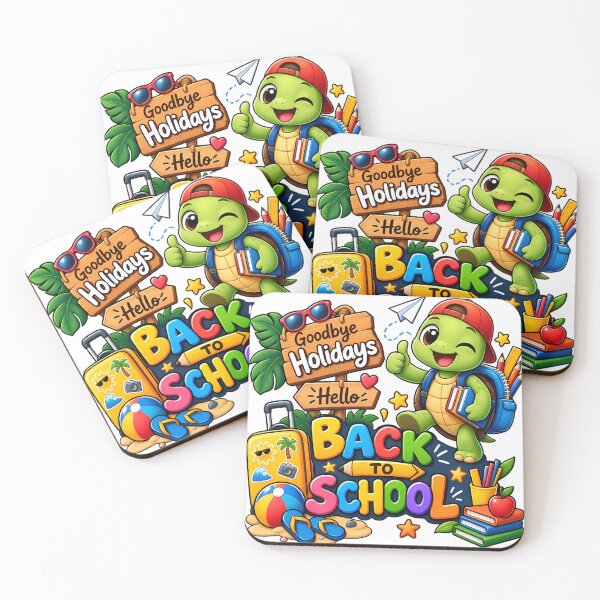 Item preview, Back to School After the Holidays – Cute Turtle designed and sold by HoMya.