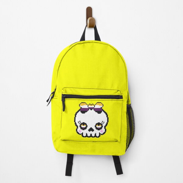 Item preview, Pixel Skull (Non Binary) designed and sold by Sorcerers of Cyber Pride.