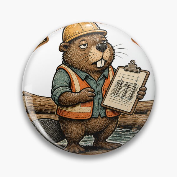 Item preview, Another Dam Deadline - Funny Beaver Construction Worker designed and sold by SVox.