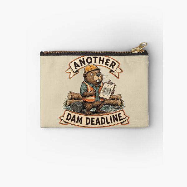 Item preview, Another Dam Deadline - Funny Beaver Construction Worker designed and sold by SVox.