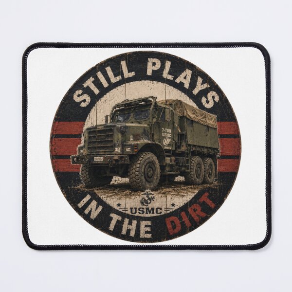Item preview, MTVR MK23 Troop Carrier - Still Plays in the Dirt designed and sold by WrenchCorps.