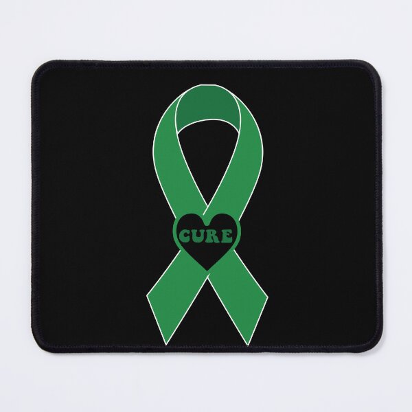 Item preview, green ribbon, liver cancer awareness designed and sold by BlueDiamond-19.