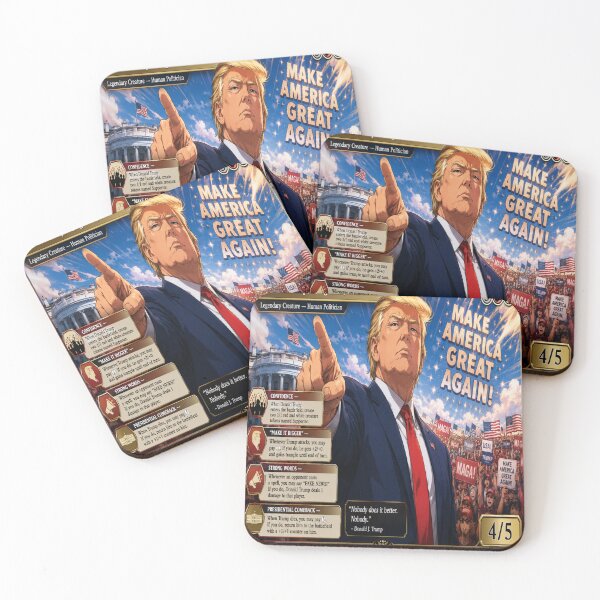 Item preview, King of the world President Donald Trump designed and sold by Frodo1992.