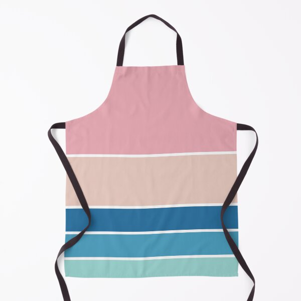 Item preview, Retro Beach Colors Beachy Boho Vibes Sunset Ocean Stripes 4/4 designed and sold by Beachy.