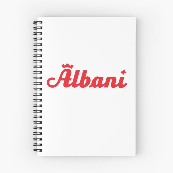 Item preview, Albani Cursive Red Script with Crown Logo designed and sold by tehpucuk67.